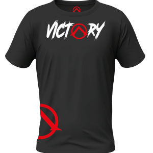 Camiseta negra victory